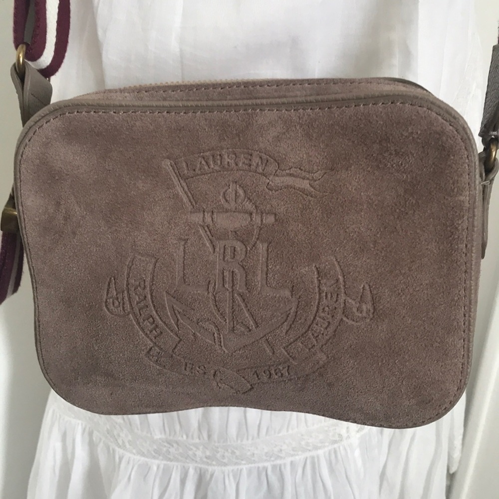 Ralph Lauren, RLR Leather Camera Crossbody